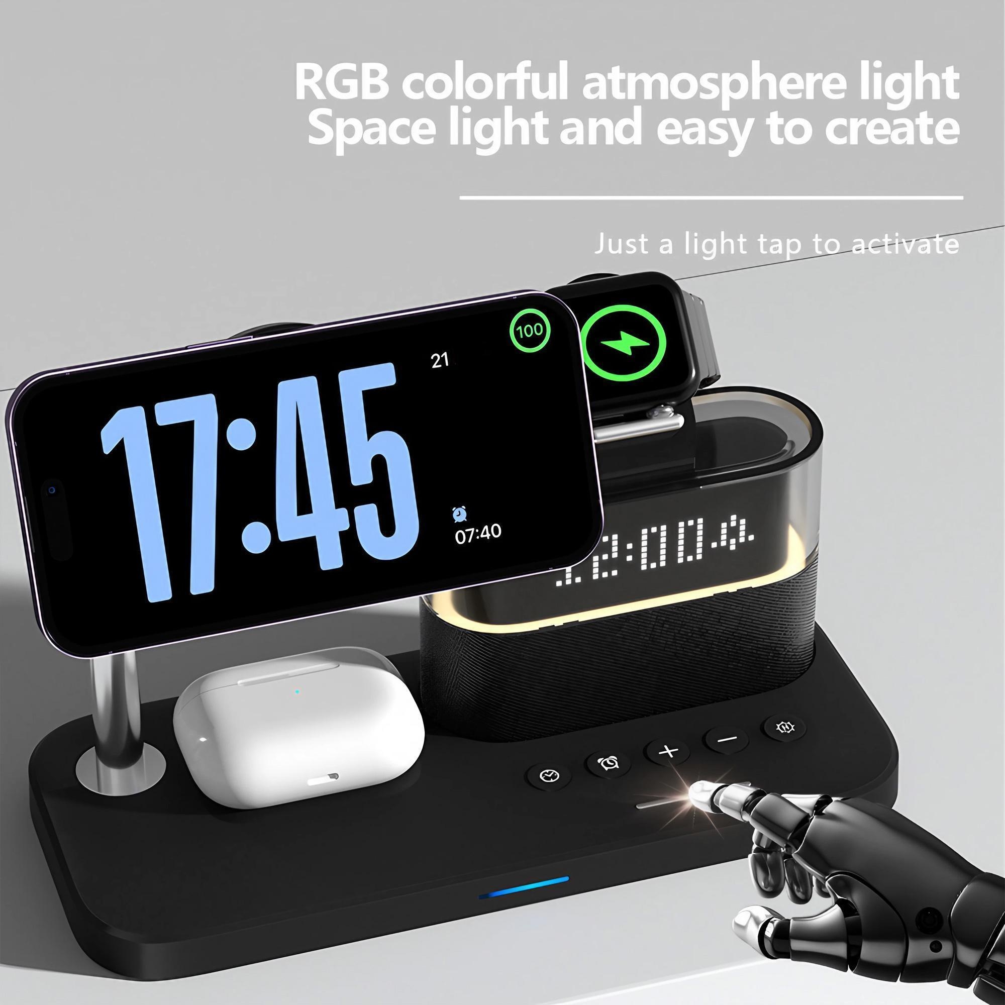 磁気ワイヤレス充電ステーション（iPhoneシリーズ12、1 - Desk Charging Station のレビューと価格