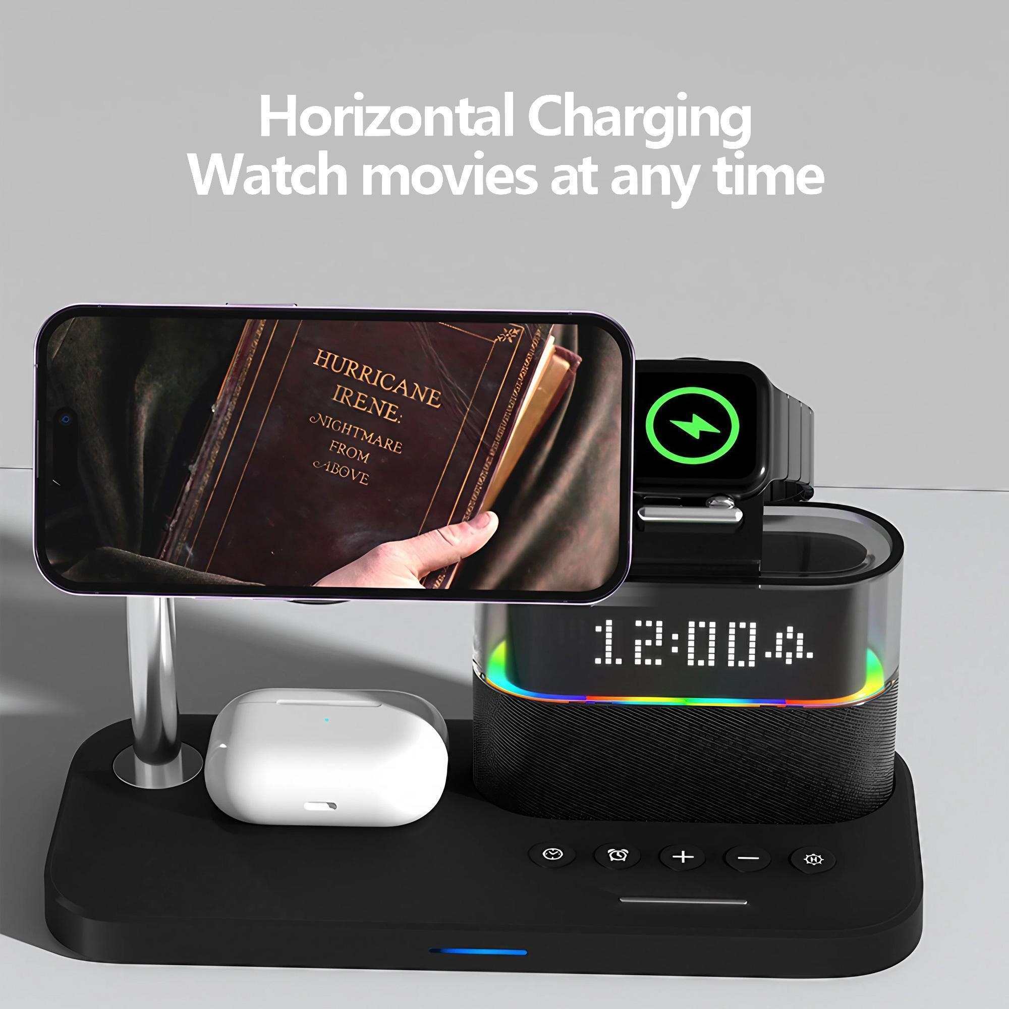 磁気ワイヤレス充電ステーション（iPhoneシリーズ12、1 - Desk Charging Station のレビューと価格