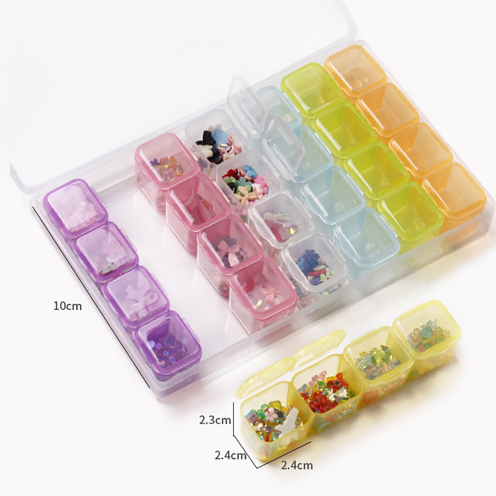 ダイヤモンドペインティングツールキット 収納ボックス付き 2 - Pen Holder Organizer のレビューと価格