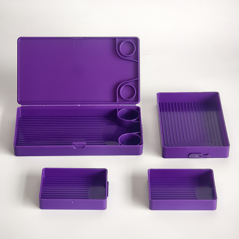 蓋付きダイヤモンドペインティングトレイ、積み重ね可能な収納樹 - Pen Holder Organizer のレビューと価格