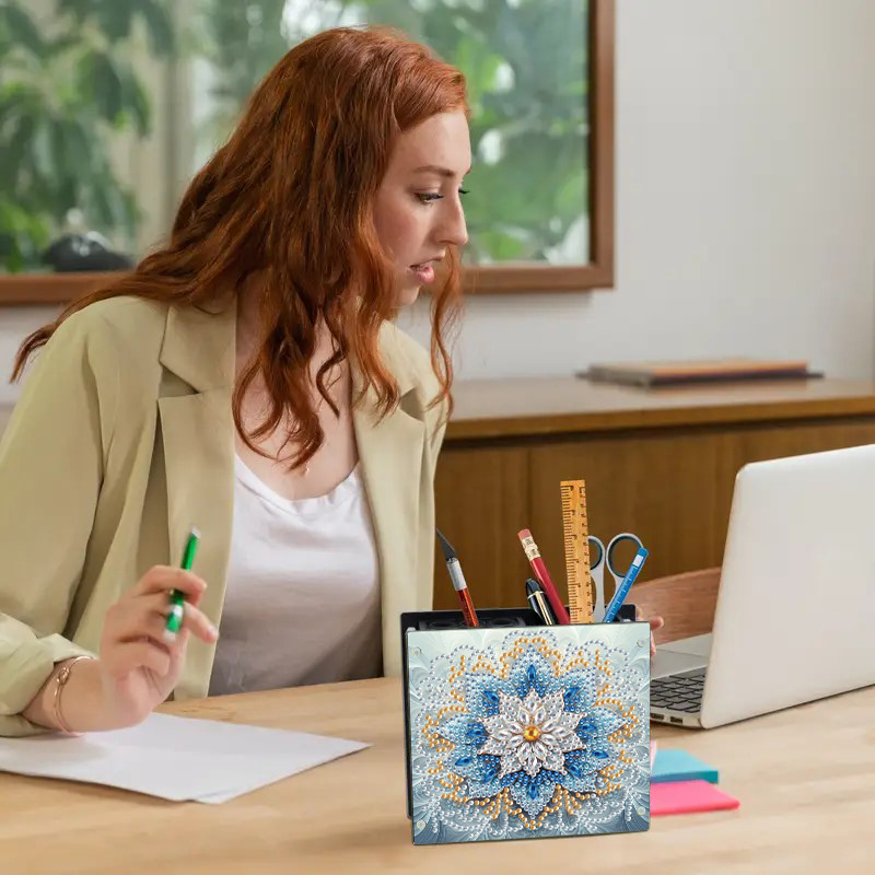 ダイヤモンドペインティングキット シーサイドダイヤモンドアー - Pen Holder Organizer のレビューと価格