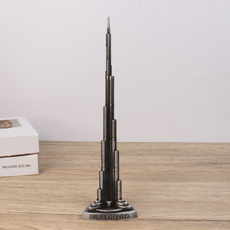 ドバイ・ブルジュ・カリファの装飾品、世界のランドマーク建築模 - Home Office Dubai のレビューと価格