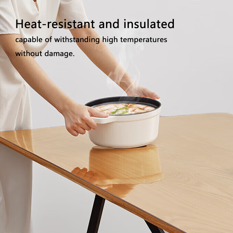PVC透明テーブルプロテクター 厚さ0.7mm 防水・防油カ - Home Office News のレビューと価格