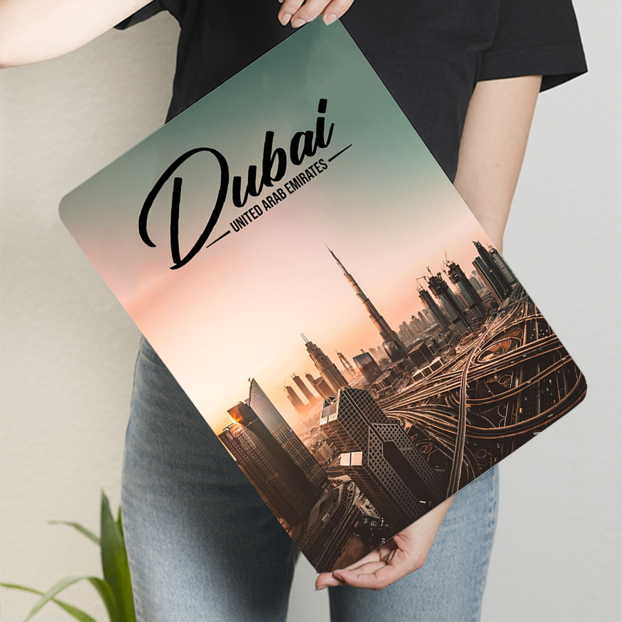 ドバイの都市景観メタルウォールアートUAEスカイライン装飾モ - Home Office Dubai のレビューと価格