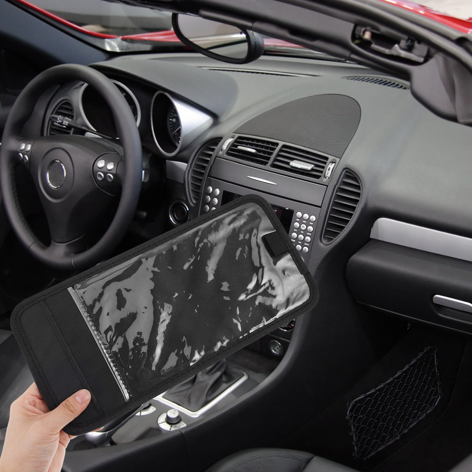 車用サンバイザー用ハンディキャッププレートホルダー、障害者許 - Pen Holder Organizer のレビューと価格