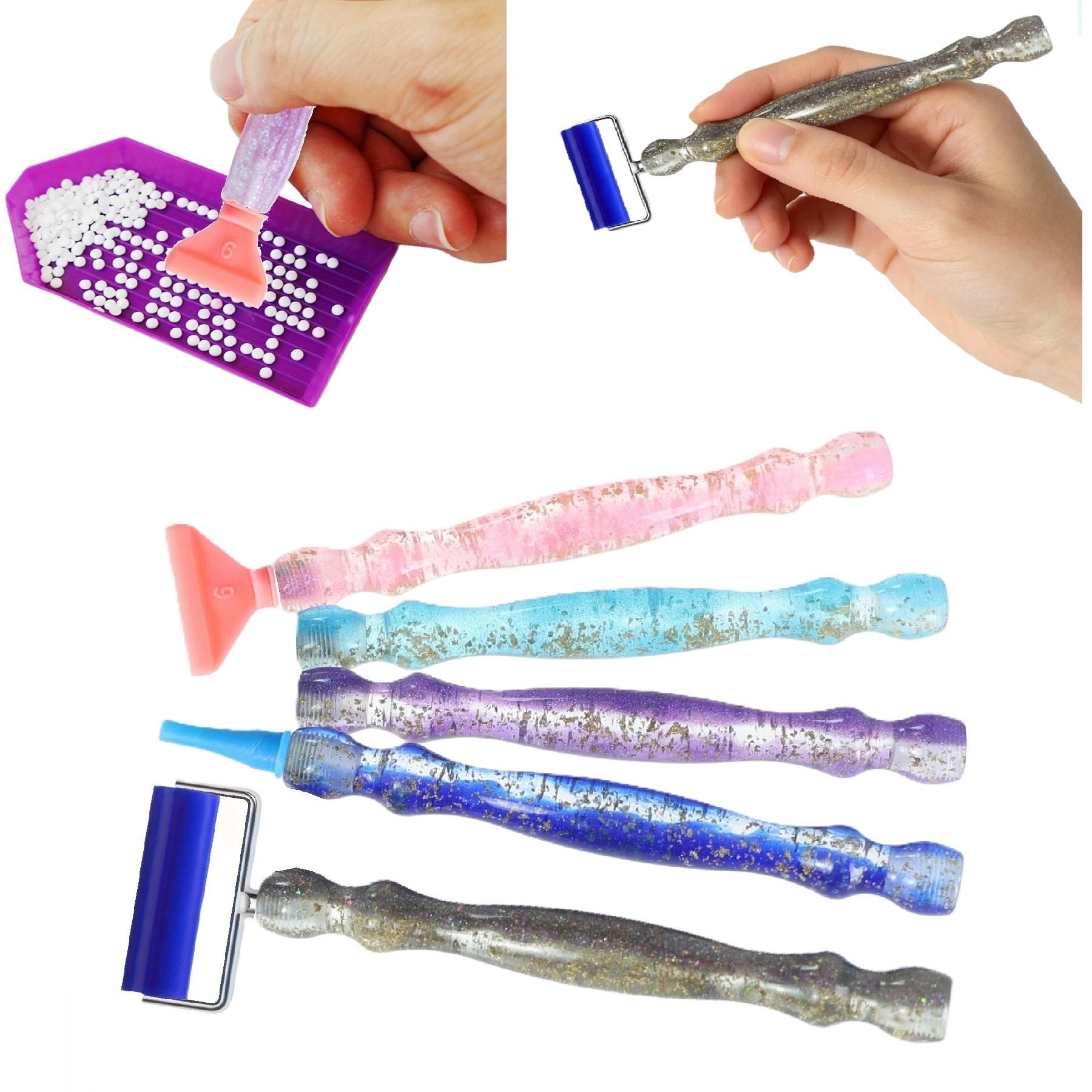 高品質の小粒グリッターDIYダイヤモンドペインティングペンツ - Pen Holder Organizer のレビューと価格