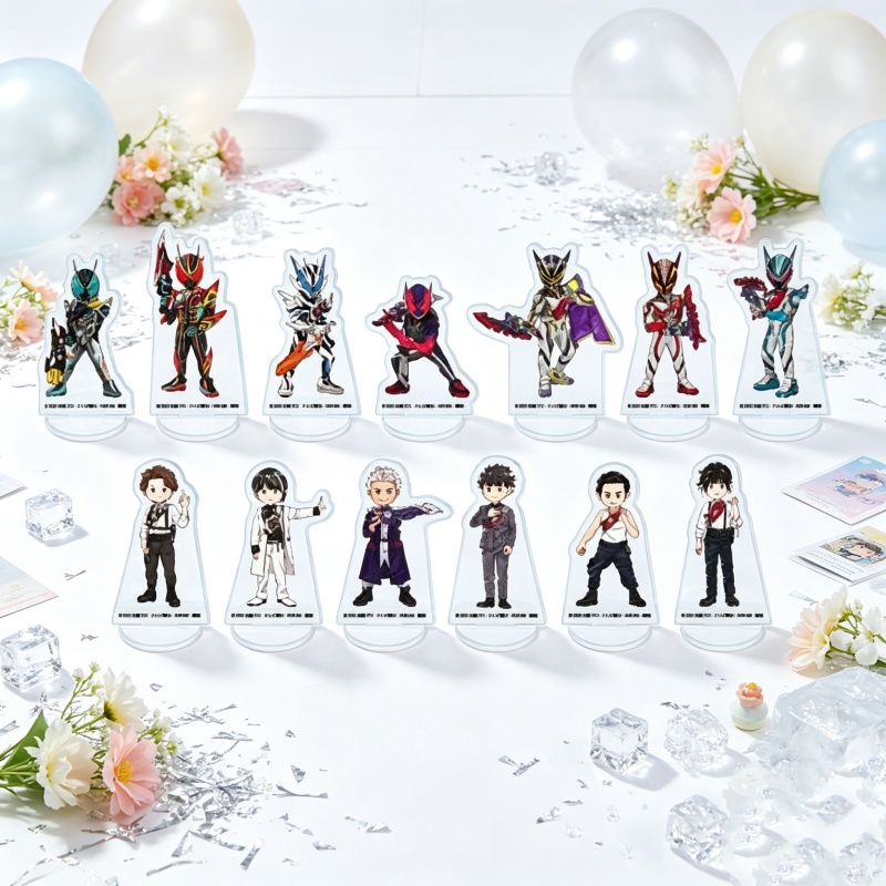 仮面ライダーゼッツ アニメ 10CM ミニアクリルフィギュア - Standing Desk Electric のレビューと価格