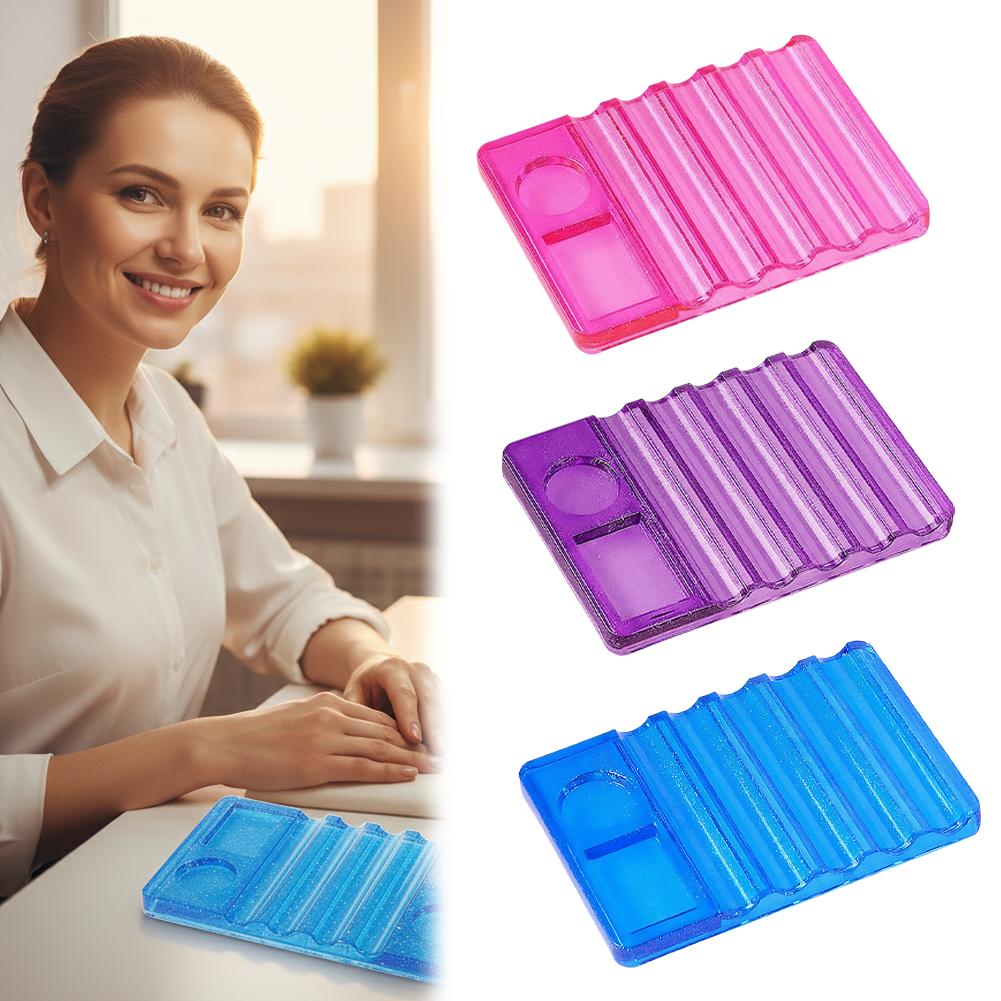 5 グリッドネイルアートペンホルダーパレット付き多目的サポー - Pen Holder Organizer のレビューと価格