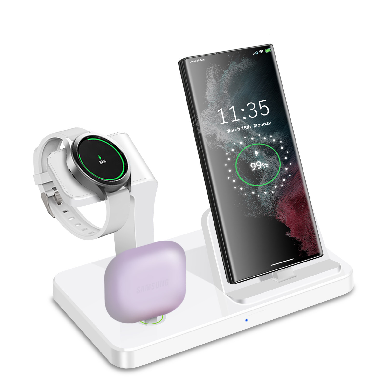 デスク用3-in-1 Type Cポートワイヤレス充電ドック - Desk Charging Station のレビューと価格