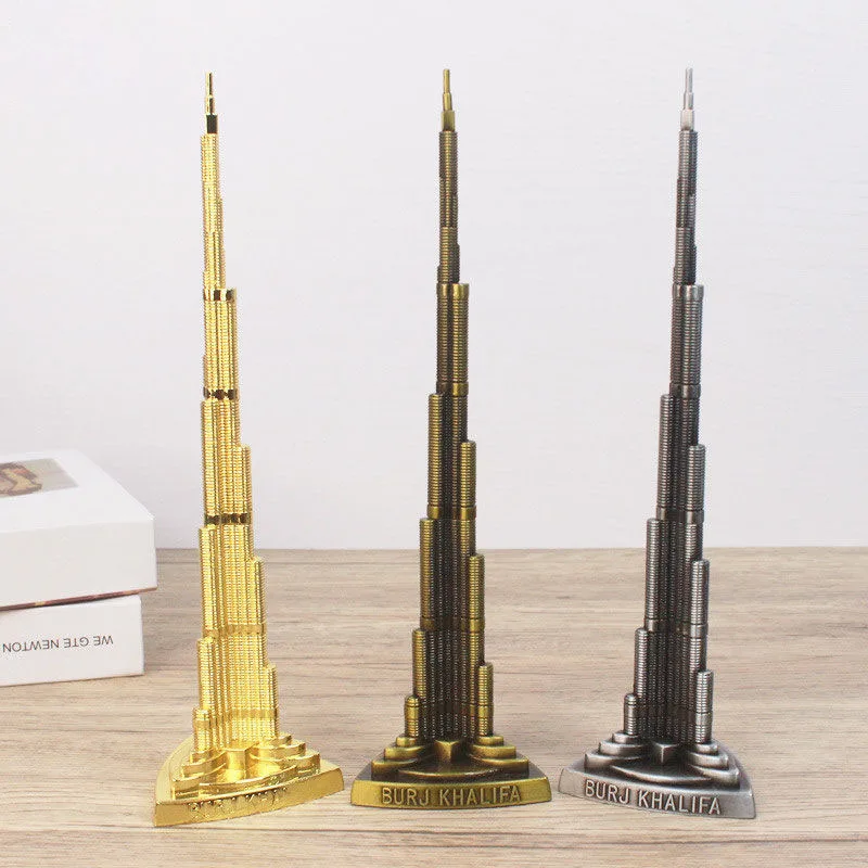 クリエイティブなドバイタワービルディング合金アクセサリーアイ - Home Office Dubai のレビューと価格