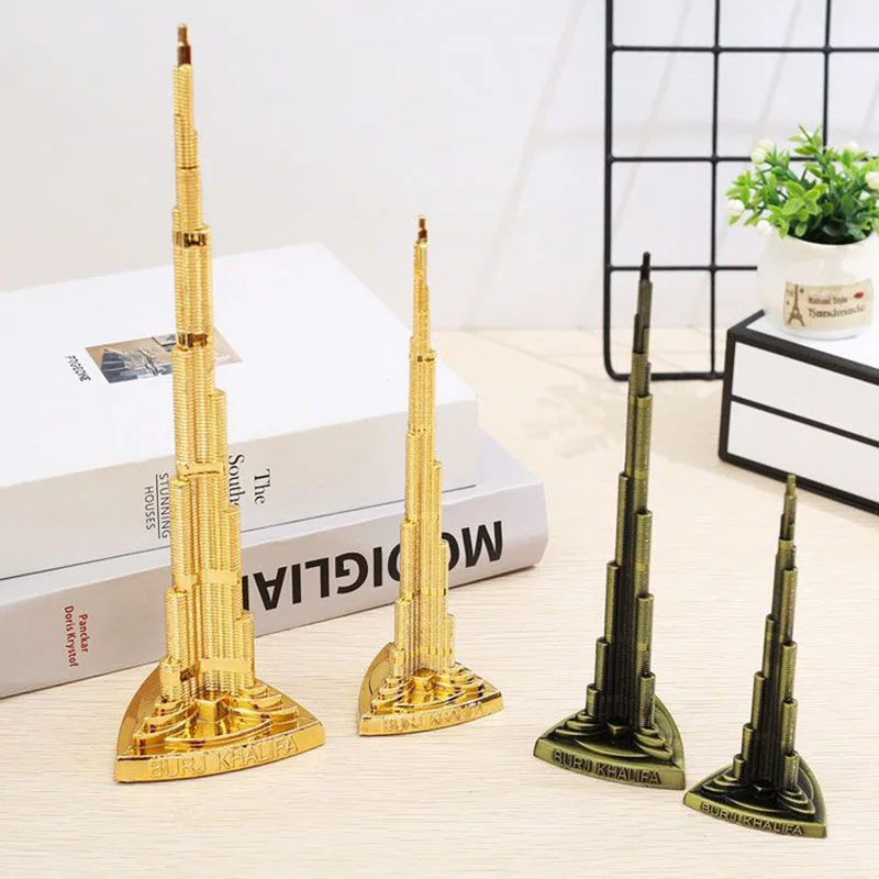 クリエイティブなドバイタワービルディング合金アクセサリーアイ - Home Office Dubai のレビューと価格