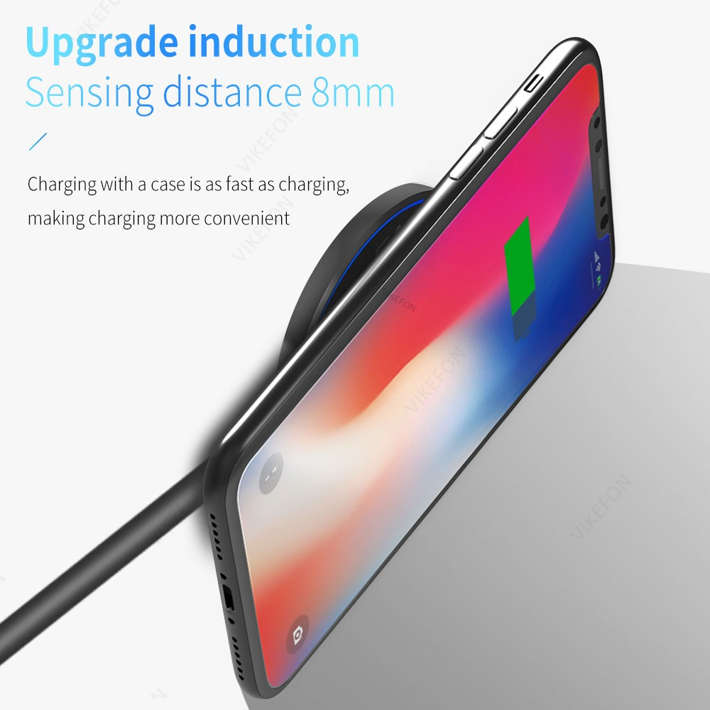 デスクトップミニワイヤレス充電パッドLEDライト iPhon - Desk Charging Station のレビューと価格