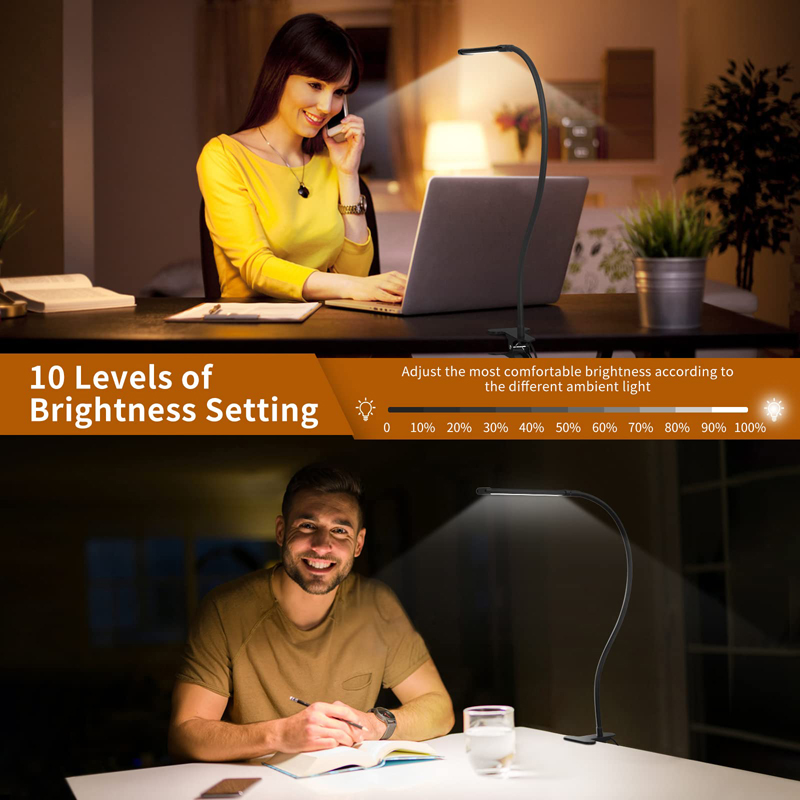 寝室,ベッドサイド,ベッド用のLEDデスクランプ,360 ° - Standing Desk Electric のレビューと価格