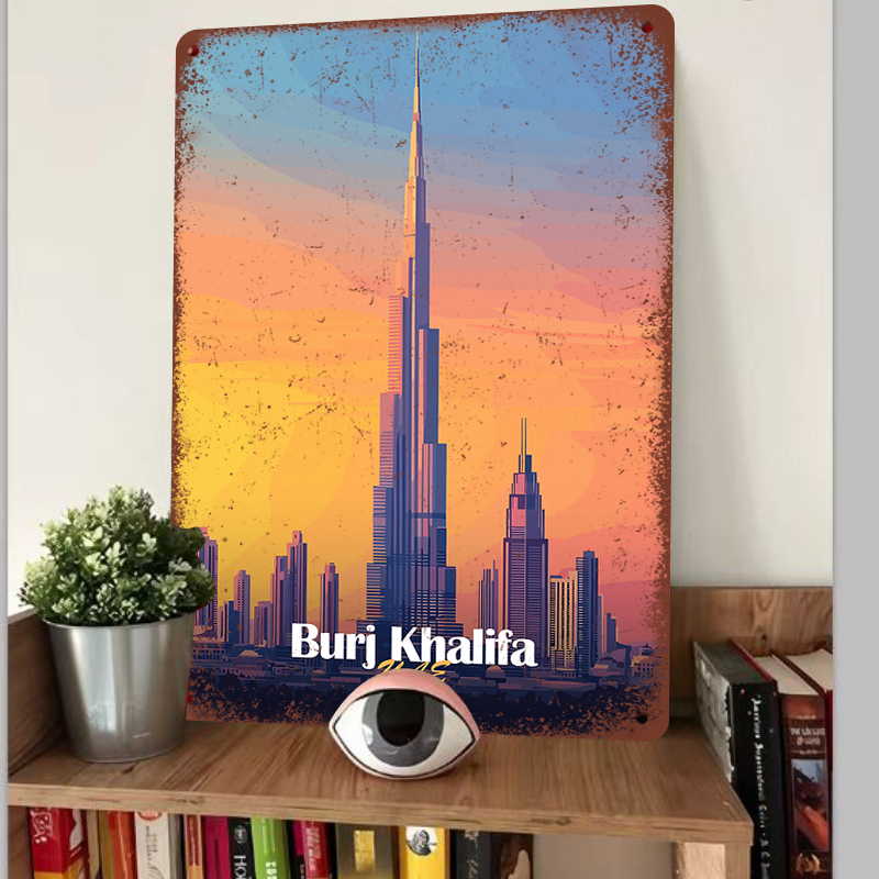 ブルジュ・ハリファ ドバイ UAE スカイライン メタルウォ - Home Office Dubai のレビューと価格