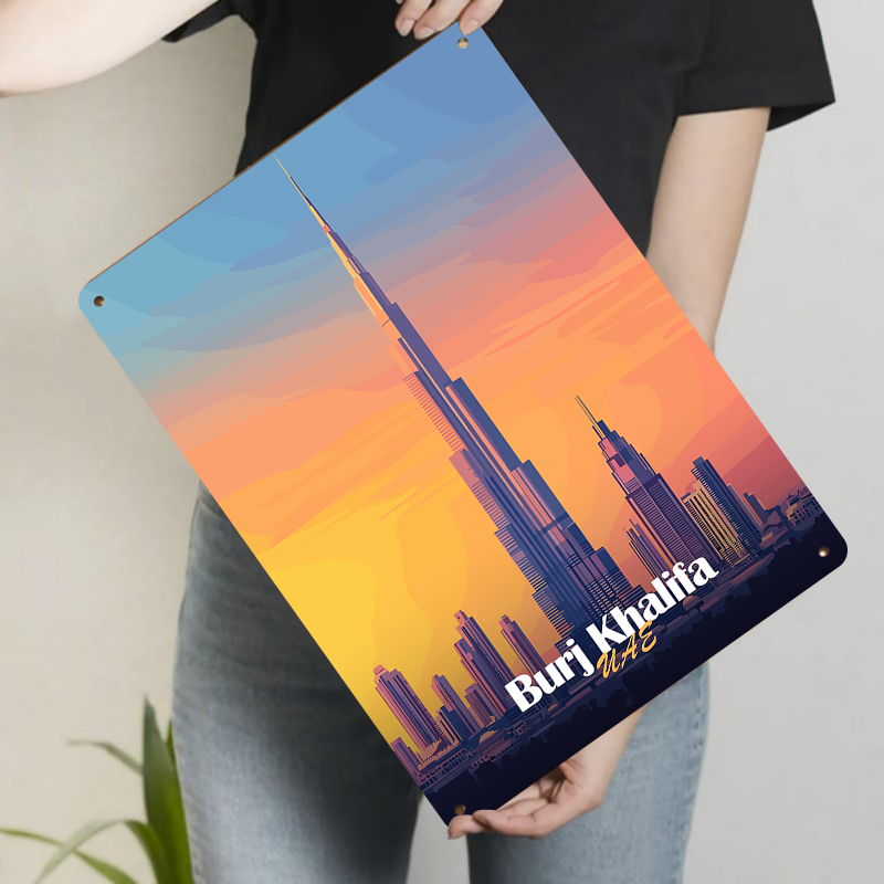 ブルジュ・ハリファ ドバイ UAE スカイライン メタルウォ - Home Office Dubai のレビューと価格