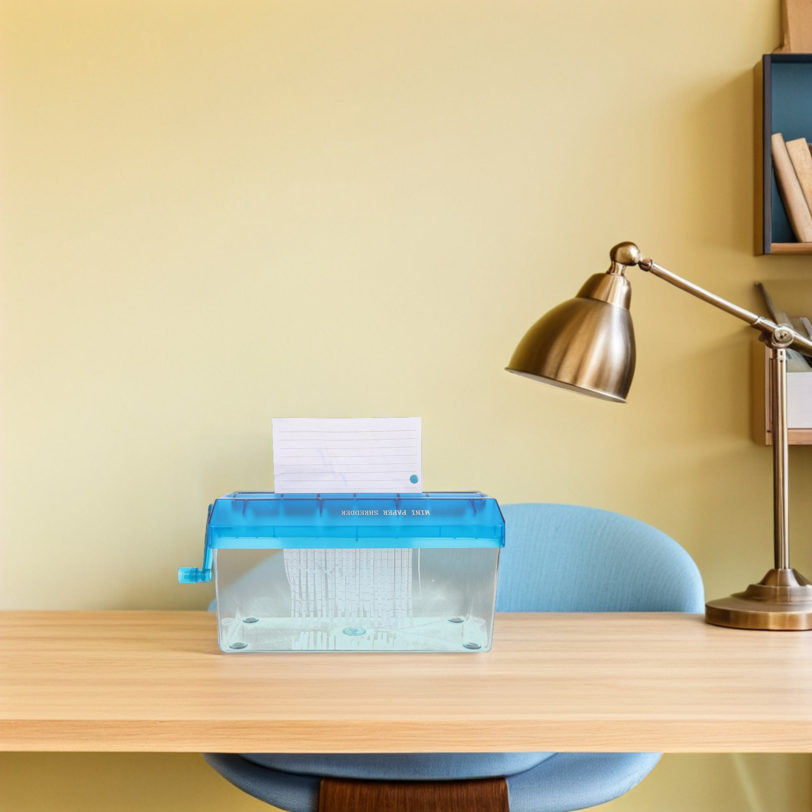 家庭用・オフィス用 手動ペーパーシュレッダー コンパクトな手 - Home Office Paper Shredder のレビューと価格