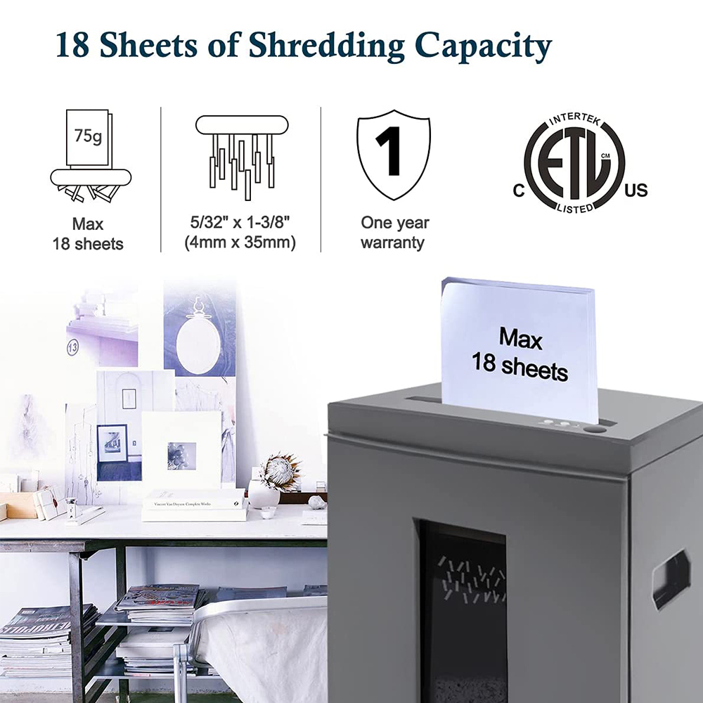 家庭用・オフィス用シュレッダー 高耐久 10枚連続処理 40 - Home Office Paper Shredder のレビューと価格