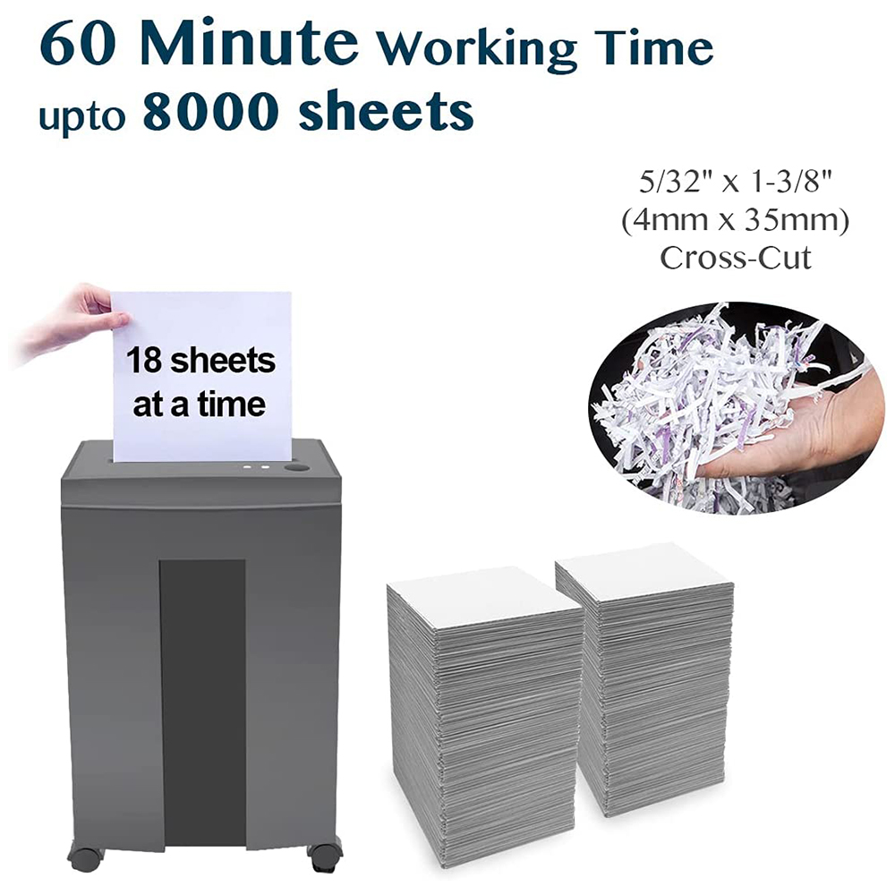 家庭用・オフィス用シュレッダー 高耐久 10枚連続処理 40 - Home Office Paper Shredder のレビューと価格