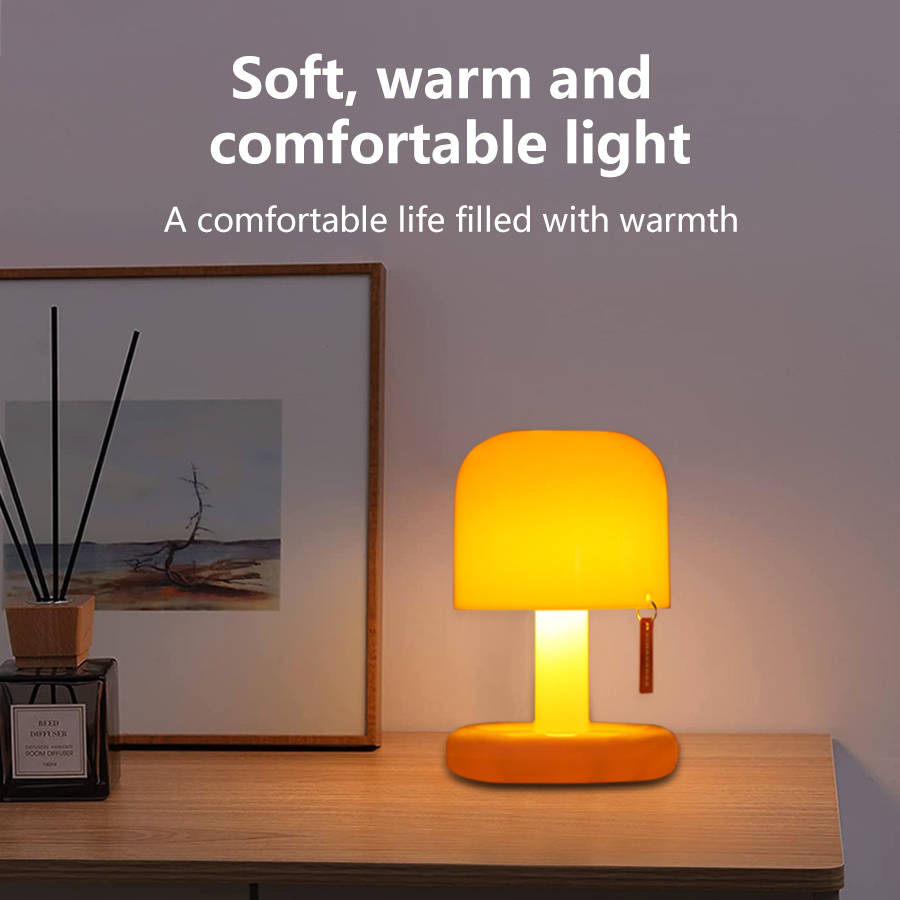 サンセットランプ ミニタッチナイトライト USB-C充電式  - Desk Lamp Led のレビューと価格