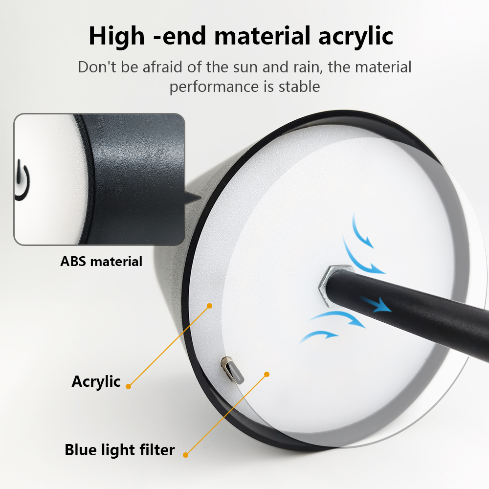 LED充電式デスクライトワイヤレステーブルランプ無段階調光タ - Desk Lamp Led のレビューと価格