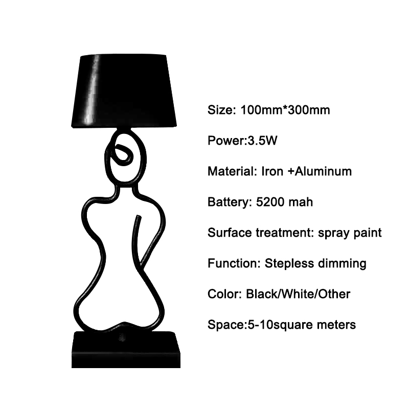 ドロップシッピング対応 モダン充電式コードレスアルミ合金バッ - Desk Lamp Led のレビューと価格